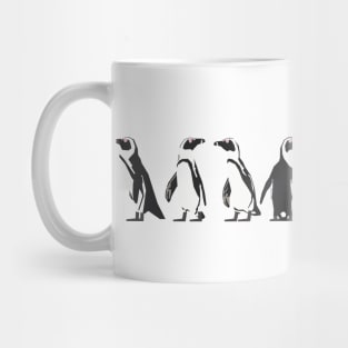 Graphic Nature - African Penguin colony Mug